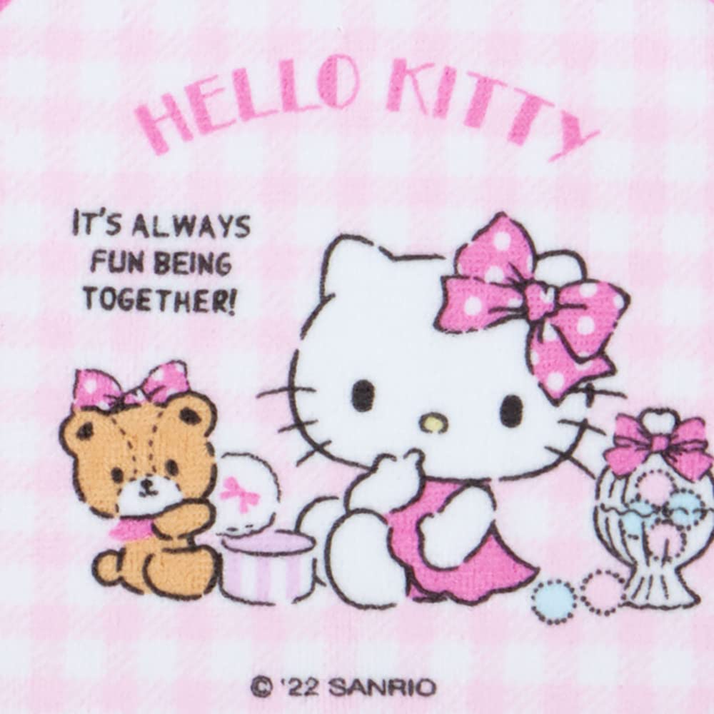 Sanrio Набор из 4 маленьких полотенец Sanrio Hello Kitty Hello Kitty Моющиеся полотенца с персонажами 16 x x 16 см 631124 SANRIO (САНРИО) Китти-чан 0.2