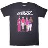 Gorillaz Unisex Adult Cracker Island Group T-Shirt
