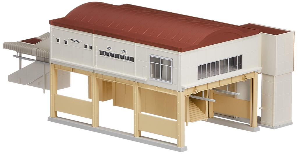 KATO N Gauge Suburban Bridge Station Building 23-122