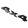 4X4 эмблема с полным приводом, вставка на заднюю дверь, наклейки, устойчивые к погодным условиям, наклейка с буквенным номером на кузов автомобиля, 3D