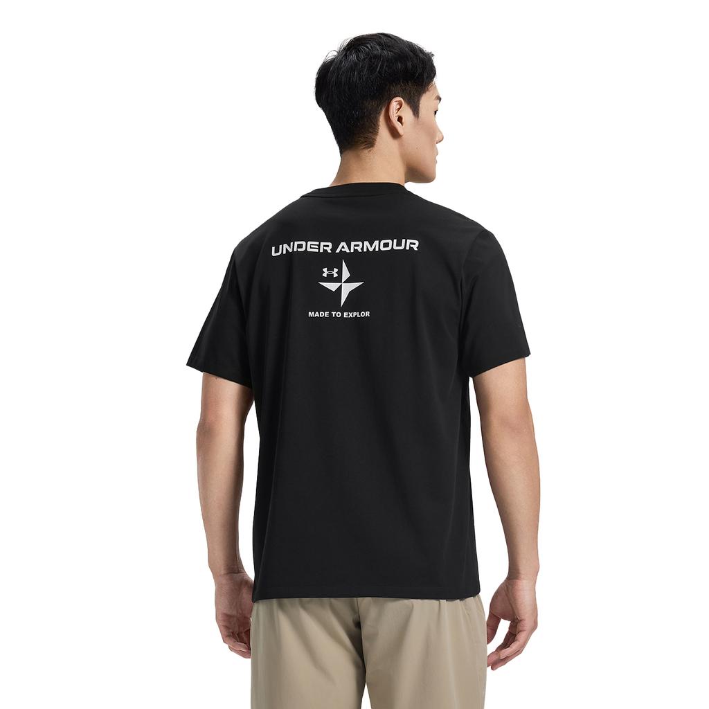 Under Armour Футболки мужские с круглым вырезом умеренного прямого кроя 16133230