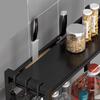 Modern 2-Tier Kitchen Countertop Spice & Utensil Rack