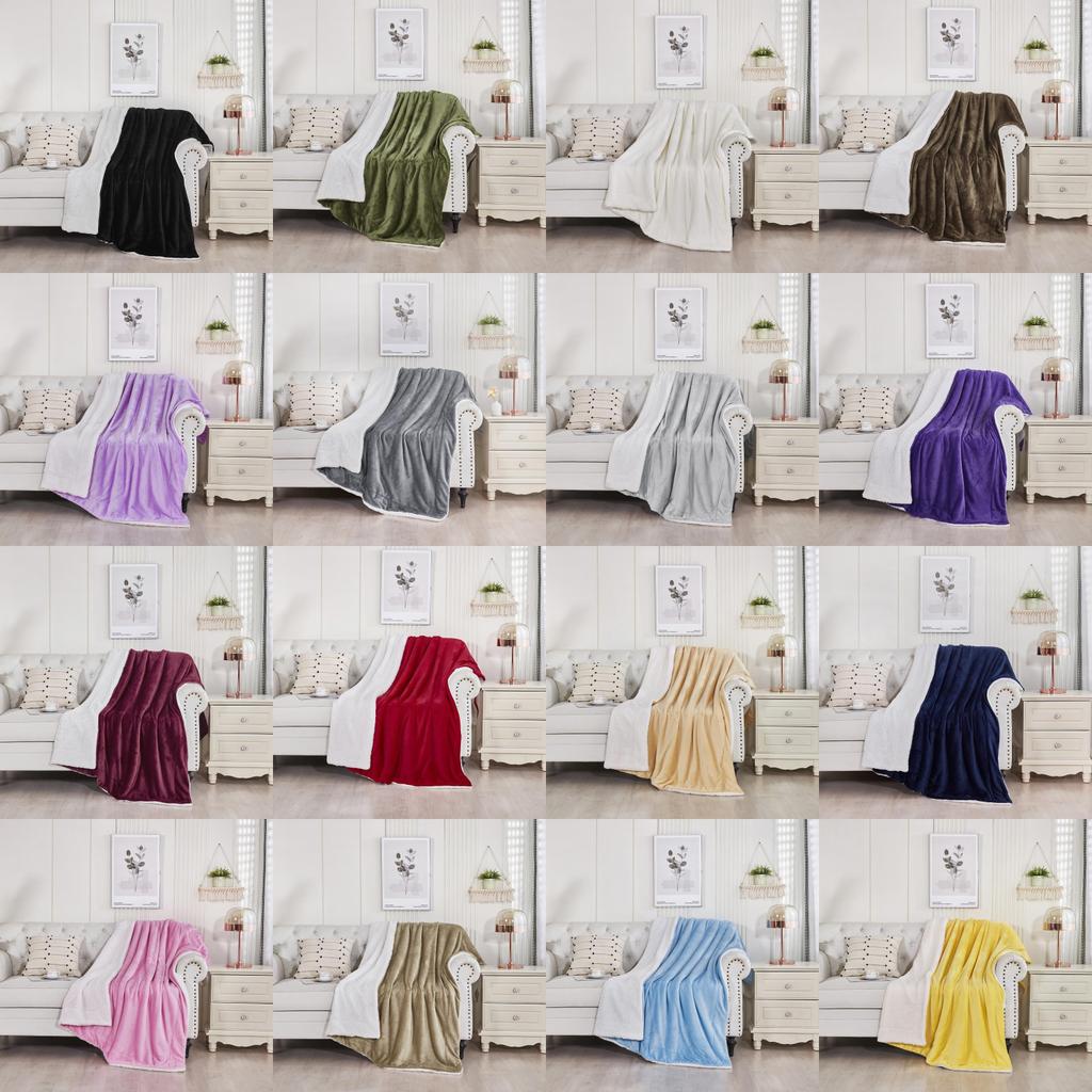 Современный плед из шерпы для дивана, кушетки, кровати, для дома и путешествий, теплый