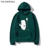 2022 толстовки с капюшоном Kawaii Panda унисекс Harajuku Needs More Boba Толстовка унисекс весна осень эстетический мультфильм графический рисунок толстовки с капюшоном