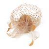 Feather Mesh Top Hat Headband Easy To Wear Style Headgear Daily Party Matching Lady Hair Accessories