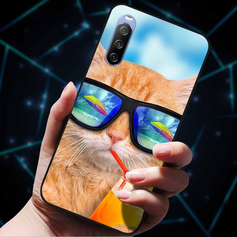 For Sony Xperia 10 5 1 III II Cases 10 iii Soft TPU Silicone Phone Cases For Sony Xperia 1 III Covers Fundas Bumper Xperia 5 iii