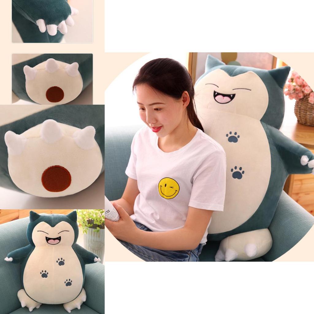Pokmon Snorlax Plush Toy With Super Soft Crystal For Kid And Collectors