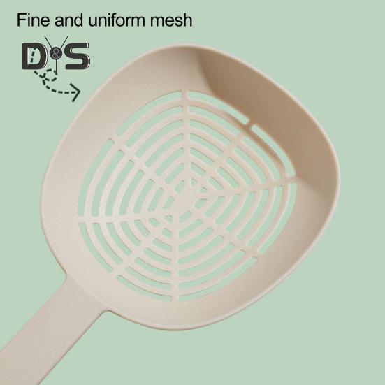 Дуршлаг для лапши Артефакт Нескользящий практичный дуршлаг для пельменей с большой ложкой