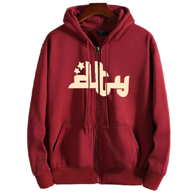 Толстовки на молнии с буквенным принтом, женская и мужская куртка, повседневная уличная одежда в стиле хип-хоп Harajuku, одежда Y2K, топы, свободная толстовка с капюшоном в стиле гранж