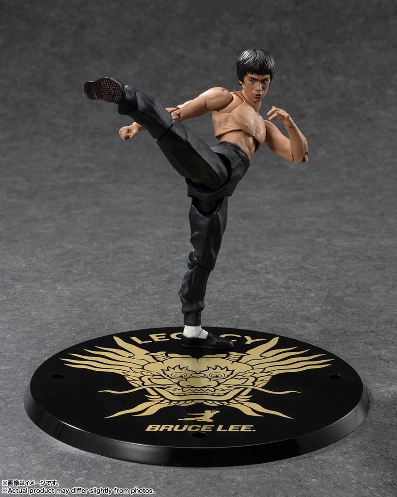 TAMASHII NATIONS Брюс Ли 50-й 130 мм окрашенная подвижная фигурка SHFiguarts - LEGACY Ver. - Приблизительно. ПВХ и АБС