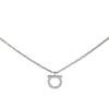 [Salvatore Ferragamo] Women's Gancini Necklace 76 0133 Pldlucid 0696659 106172