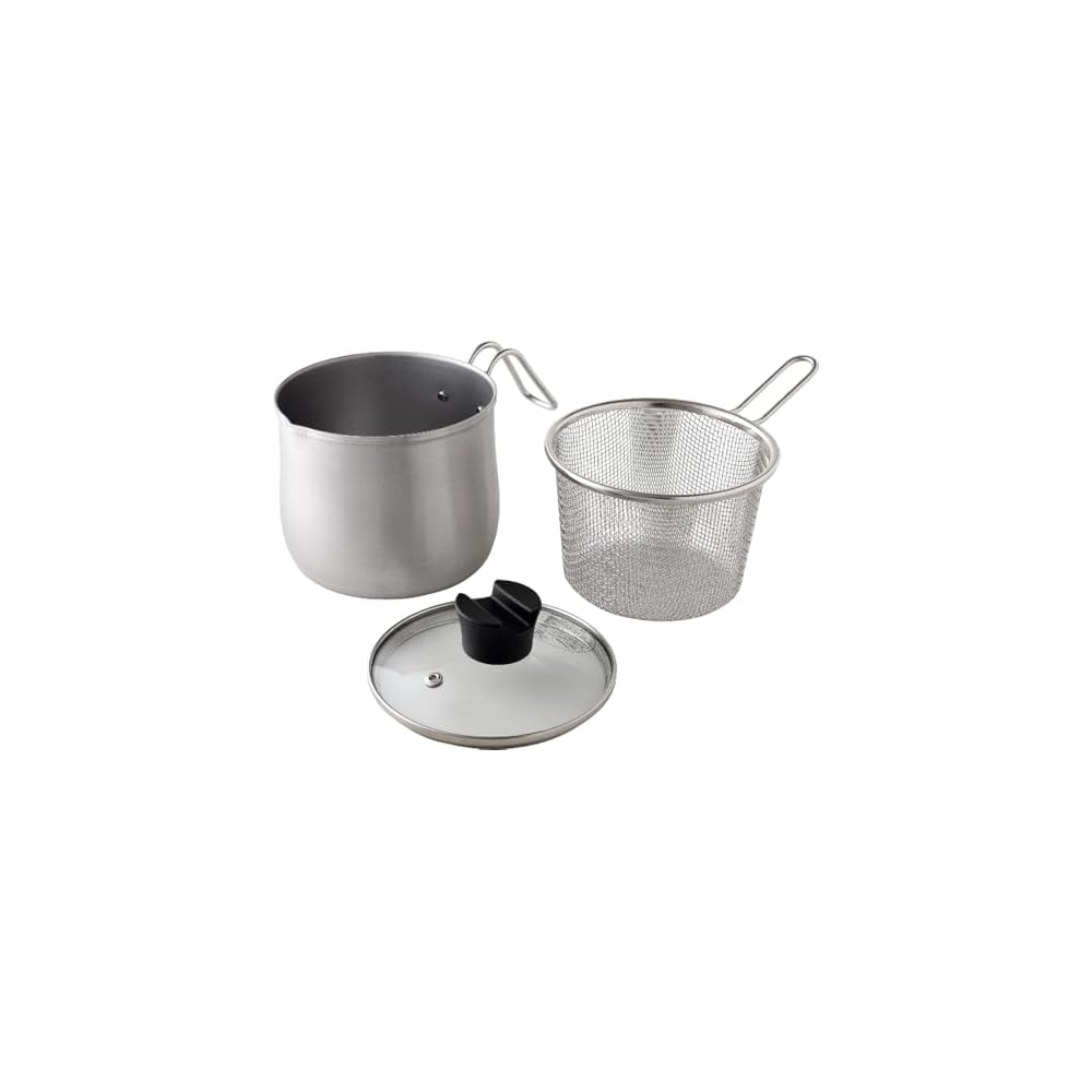 Ernest Multi-Pot with 9 Functions, Includes Glass Lid for Chopsticks and Ladle, 14cm, 21L, Gas/IH