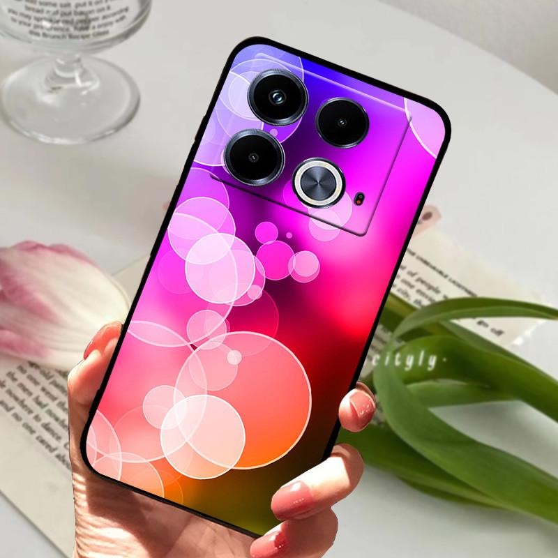 Чехол для Infinix Note 40 из мягкого силиконового ТПУ с рисунком животных, защитный чехол для Infinix Note 40 Pro 4G 5G 40 Pro Plus.