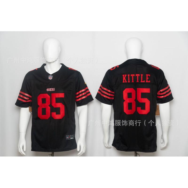 Mens San Francisco 49ers NFL Third Generation Rugby Jersey Embroidered Football Shirt