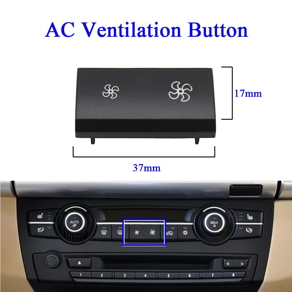 Приборная панель кондиционера, кнопка вентиляции, сменная крышка управления для BMW X5 X6 E70 E71 E72 2007-2014