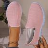 Sneakers Slip On Flat Shoe Women's Fashion Casual Loafers Walking Shoe Outdoor Mesh Soft Bottom Sports Zapatos De Mujer