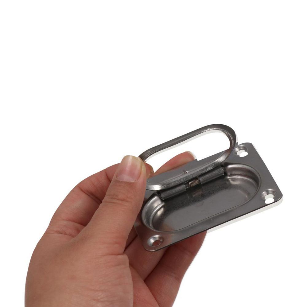 Anti-Rattle Pull Flush Lift Ring Marine Grade Lockable Hold Down Clamp Boat Accessories