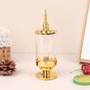 1 шт. креативная свадебная коробка конфет гальванизированная золотая и серебряная пластиковая цилиндрическая подсвечник свадебная коробка конфет