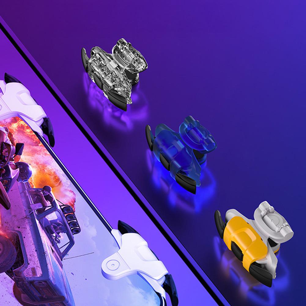 1 пара триггеров для мобильных игр Stimulus Battlefield Gen 2/3 Контроллер Металлические кнопки для стрельбы для игр на телефоне