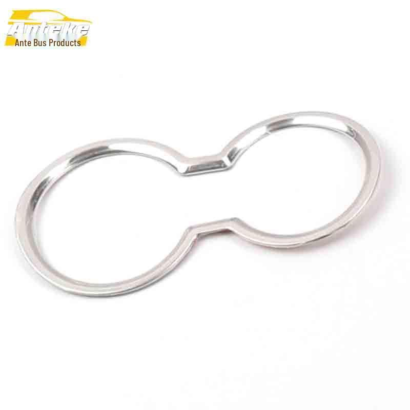 IX25 Подстаканник Яркое кольцо и Подлокотник из нержавеющей стали Декоративная рамка для Автоаксессуаров