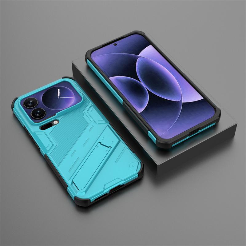 Чехол для телефона для Xiaomi 17 Pro Max Чехол Противоударный Броня Держатель для телефона Чехол-накладка для Xiaomi 17 Pro Max Чехол для Xiaomi 17 Pro Max