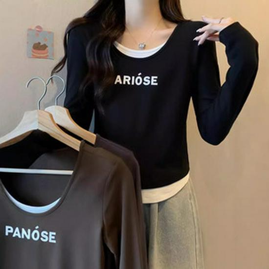 Женский базовый топ с высоким воротником, облегающий, с длинным рукавом, из модала, для осени/зимы, в западном стиле