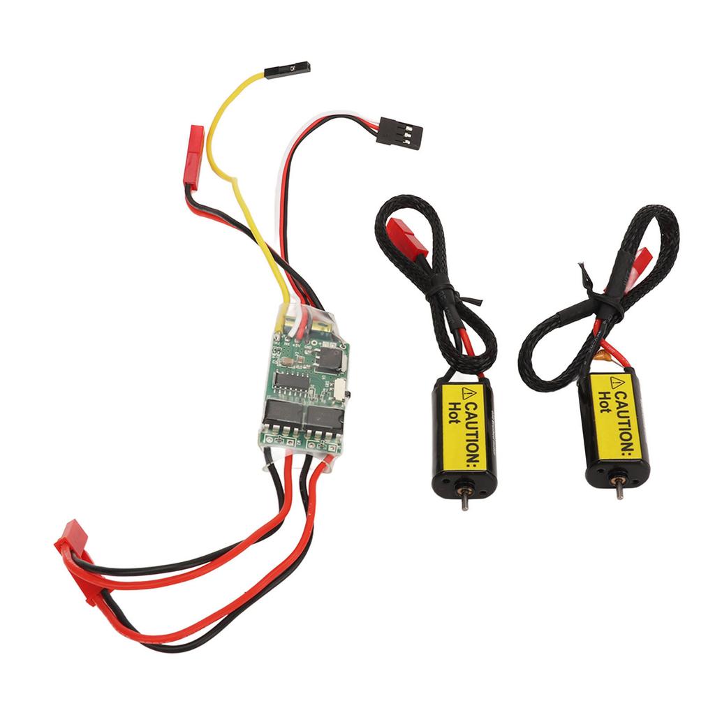 Electric Speed Controllers Dual Way Bidirectional 10A ESC Speed Control for RC Model Ship Tank