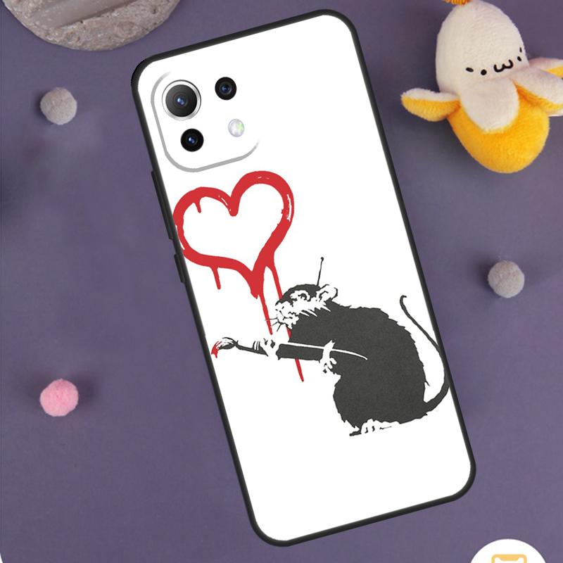 Милый Мультяшный Зверь Крыса Чехол Для Xiaomi 15T Pro 13T 14T 14 15 Ultra 17 Pro Max POCO F8 Pro F5 F6 F7 X5 X6 X7 Обложка