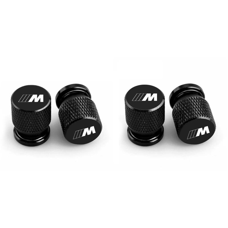 LKCW9 4PCS Car Wheel Tire Valve Caps Tyre Rim Stem Cover For BMW M Power Performance M3 M5 X1 X6 X3 X5 E39 E46 E90 E60 E36 F11 F12 F07