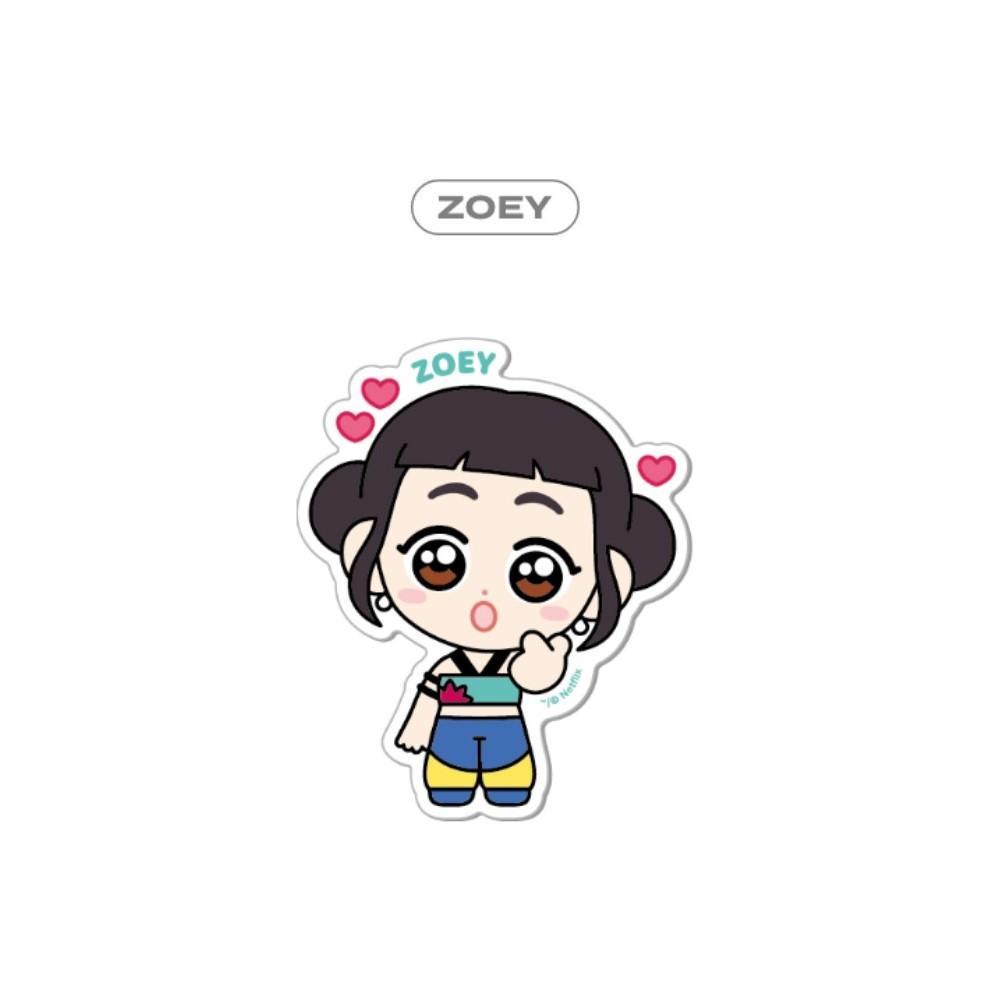 KPOP Охотники на демонов Коллекция официальных товаров | Большая наклейка