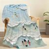 SSummer Villain SSwimming Blanket For Soft Throw Blanket for Picnic Bed Sofa Home Bedroom Cozy Warm Comfortable