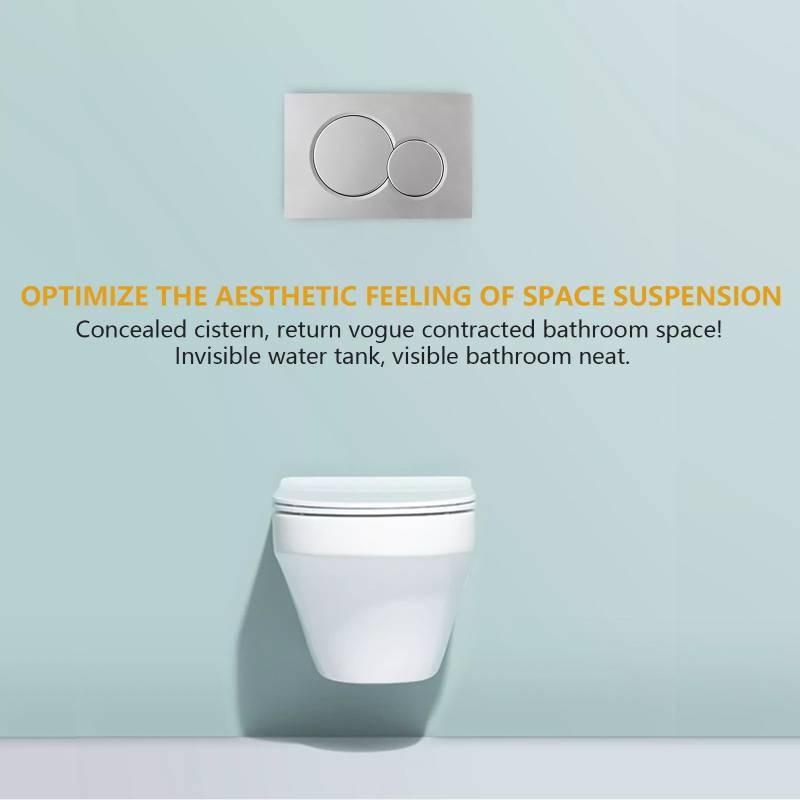 Для Geberit Sigma 01 Двойная кнопка смыва Активатор Бачок для унитаза Скрытый