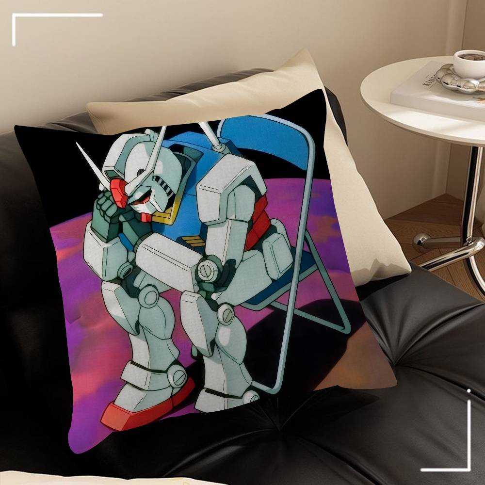 Аниме крутой g-g-GUNDAM классический Чехол на подушку с дизайном кленовых листьев Счастливый Осенний Урожай декор Праздничный Декораци Чехол на подушку