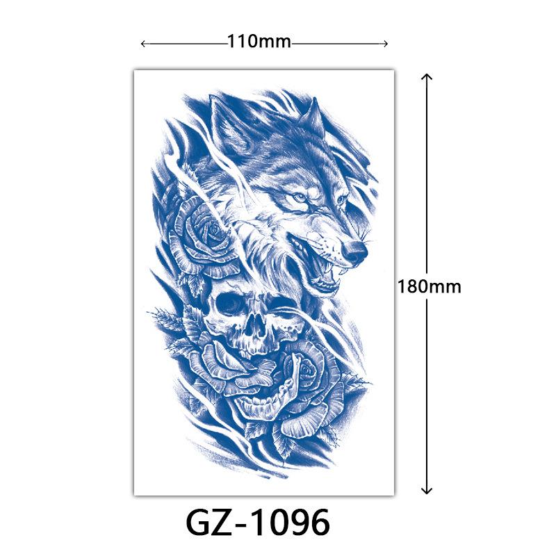 Соковые тату-наклейки, Растительные тату-наклейки, Полуперманентные тату-наклейки с английскими буквами Тату