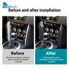 Real Soft Carbon Fiber Sticker For Subaru BRZ Toyota GT86 Scion FR-S 2012-2018 2019 2020 LHD RHD Car Side of Central Switch Trim