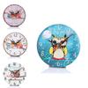Очаровательные настенные часы с мультяшным изображением совы, белки и дерева для дома, детской комнаты, декора