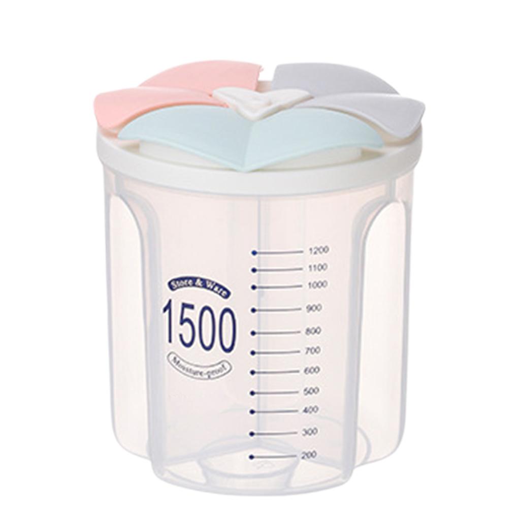 Gird Transparent Sealed Jar Moisture-Proof Sealed Cans Kitchen Home Accessories