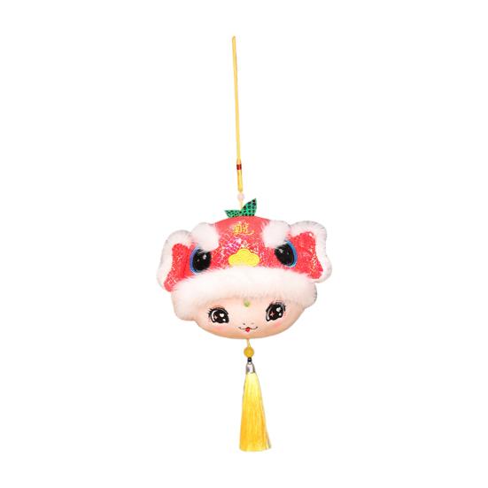 Подвеска в виде плюшевой змеи, мультяшная змея, брелок для ключей, талисман со знаком зодиака, кукла для китайского Нового года