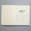 A4 2027 Daily Planner PU Schedule Planner New Organizer Notebook  Office Planning