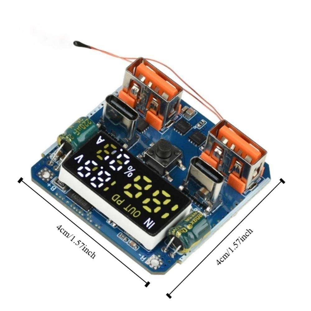 Digital Display Buck-Boost Module 4S Configuration Bidirectional Fast Charging  High Power Output