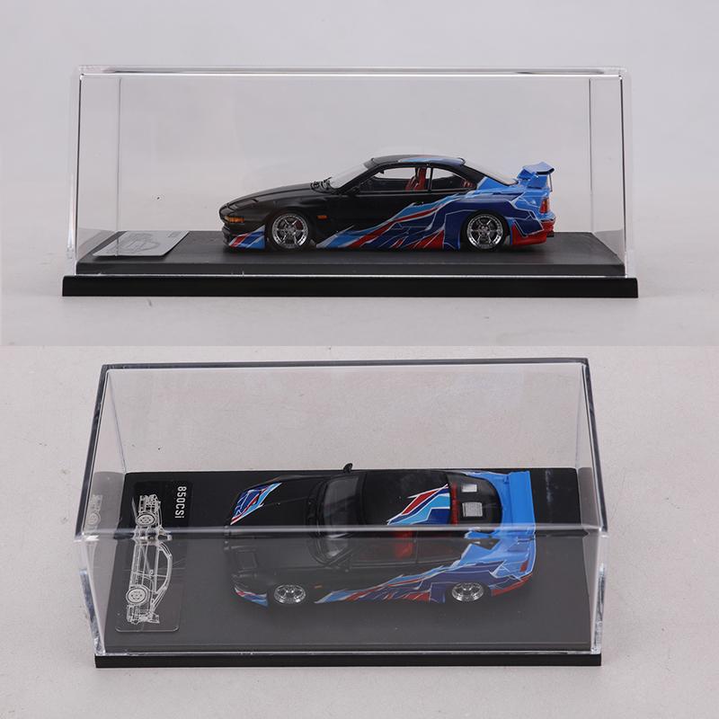 RM MODEL 1:64 850CSi E31 Wide Body Conversion Version Alloy Model Car