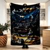 Fast & Furious Print Blanket - Soft & Comfortable, for Bedroom, Travel, Sofa, Home Decoration - Birthday Christmas Gift for Friend