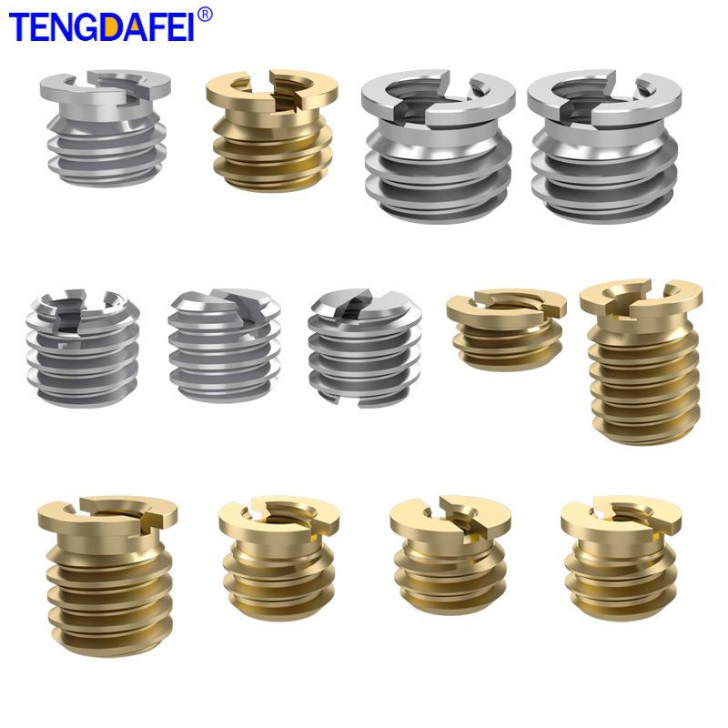 Адаптер для штатива с креплением на стойку для освещения и поворота камеры с резьбой 1/4" на 3/8" на M4/M5/M6/M8