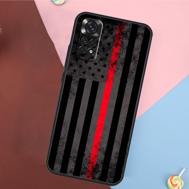 Firefighter Fire Fireman Cover For Xiaomi Redmi Note 14 13 12 9 10 11 Pro 9S 10S 11S 12S Redmi 14C 10C 12C 13C Case