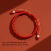 1 шт. Простой плетеный браслет из красной нити, счастливые браслеты Каббалы для защиты, удачи для успеха, амулет, ювелирные украшения, декор