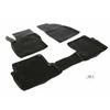 Tapis De Sol En Caoutchouc Premium - J&J AUTOMOTIVE - Ford Focus 2 04-2010 - Antidérapant - Sur Mesure - Noir
