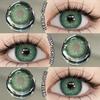 Eyeshare 1 пара больших глаз цветные контактные линзы натуральные коричневые линзы серые зрачки макияж для красоты софтлензы
