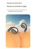 Популярные Bluetooth-смарт-наушники с ИИ, открытого типа, для спорта, с цветным ЖК-экраном