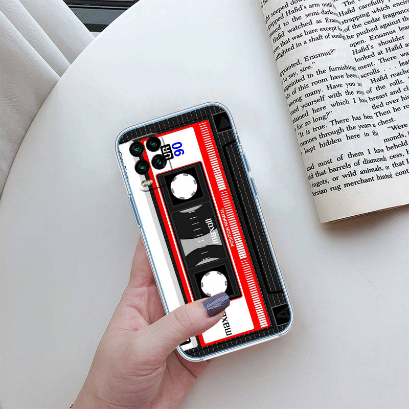 Винтажный бумбокс IR30 Чехол для кассеты для Motorola E22S E7 G6 G7 G8 G9 Plus Power Play G10 G20 G04 E30 E40 E22 E20 E13 E15 G22 G23 G05 G75 G35 G55