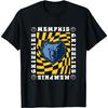 Ретро-футболка Memphis Grizzlies с клетчатой волной NBA